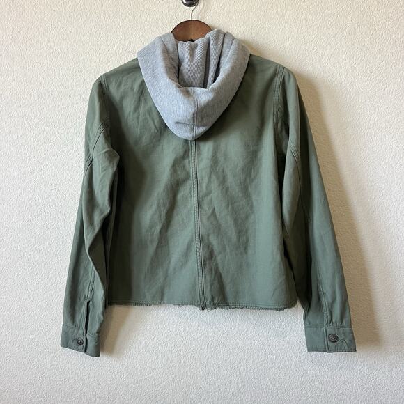 Free People Women's Weekend Wanderer Military Jacket Moss S/P - Picture 4 of 16